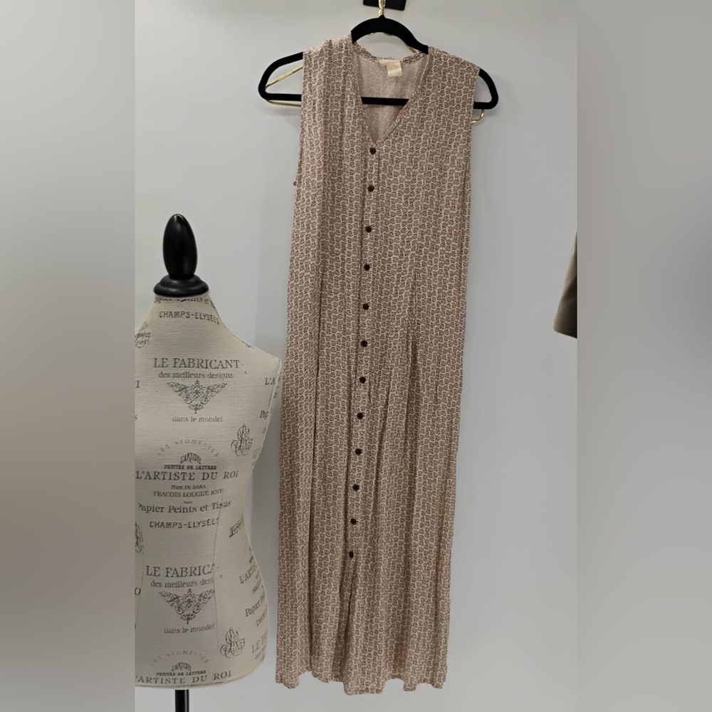 April Cornell Boho Cottagecore Dress tie waist prairie modest motherhood floral